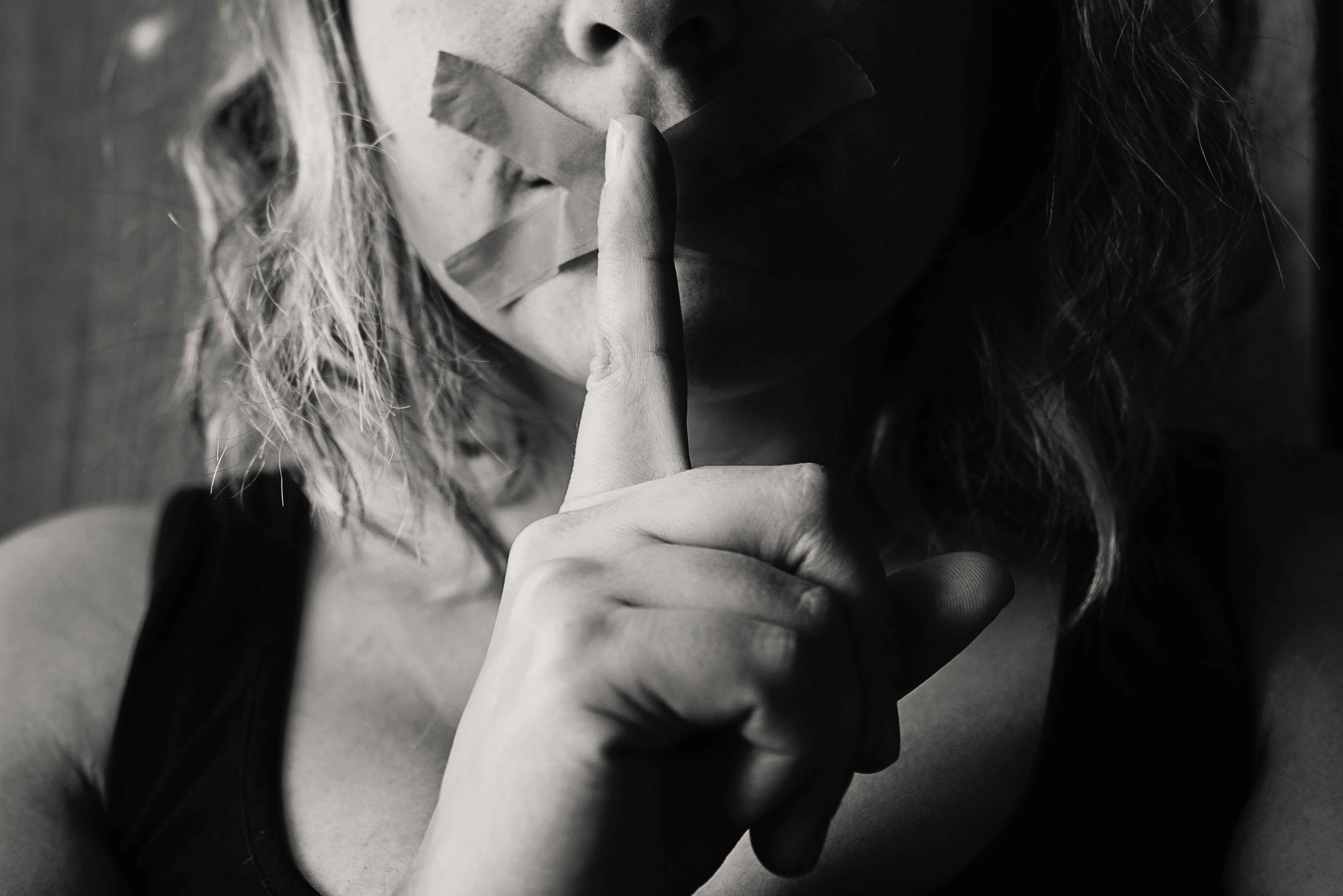 Photo by Kat Smith: https://www.pexels.com/photo/woman-placing-her-finger-between-her-lips-568025/
